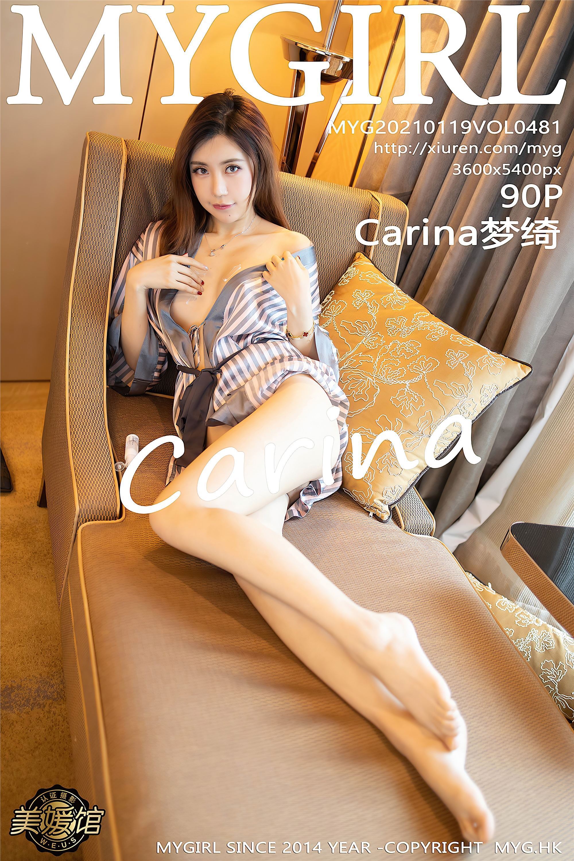 MyGirl美媛馆  2021.01.19 VOL.481 Carina梦绮
